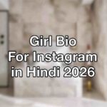 instagram bio for girls